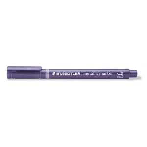 Staedtler Marker Tuschpenna Metallic Violett – 1 st. Snabb frakt
