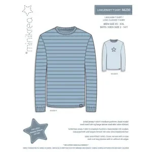 MiniKrea Snittmönster 66230 Herrstorlek XS-2XL / Pojkar 2-14 år XS-2XL / Pojkar 2-14 år Trygg betalning