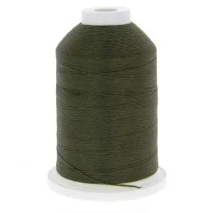 Billig BSG Flock 40 Overlocktråd Texturerad 0423 Mörkgrön – 1500m