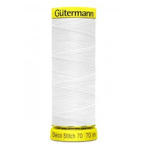 Lågt pris Gütermann Deco Stitch 70 Sytråd Polyester 800 – 70m