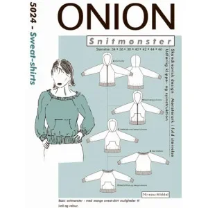 ONION Snittmönster 5024 Jumper Str. 34-46 Erbjudande