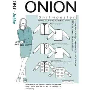 Nedsatt pris ONION Snittmönster 1048 Jacka Str. 34-48