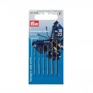 Endast denna vecka Prym Stramaljnålar Trubbiga Stål Silver 1,00x43mm Str. 20 – 6 st