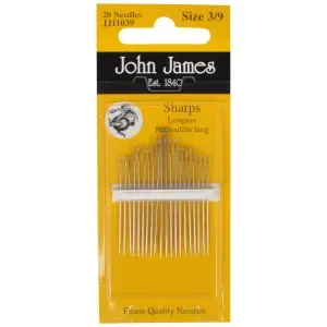 Sänkt pris John James Synålar strl. 3/9 – 20 st.