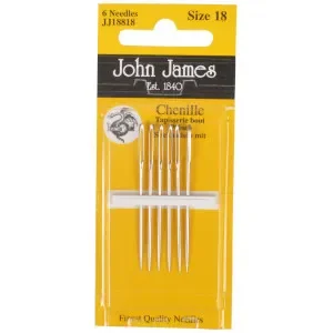 Billigare John James stramaljnålar med Spets strl. 18 – 6 st.