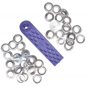Prym Ãljetter / Segelringar Silver 8mm – 24 st I lager