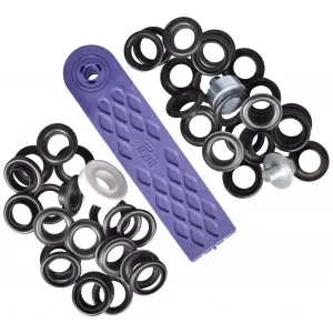 Billigare Prym Ãljetter / Segelringar Svart Oxyd. 8mm – 24 st