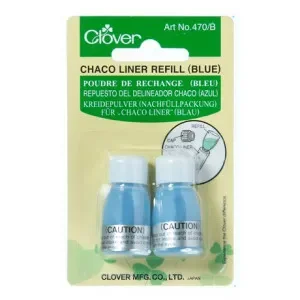 Sänkt pris Clover Skräddarkrita Line Refill Blå – 2 st.