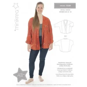 MiniKrea Kimono Storlek 34-50 Fynd