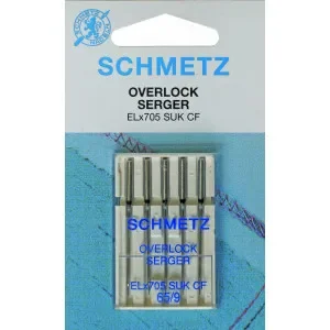 Â Schmetz Overlock Maskinnål ELx705 SUK CF Str. 80 – 5 st Fynd