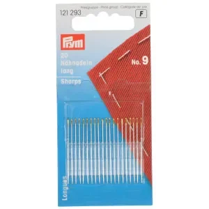 Prym Synålar Stål Silver 0,60x34mm Str. 9 – 20 st Outlet