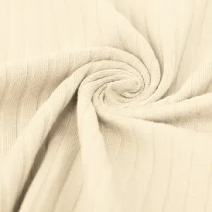 Jersey Rib Cotton Tyg 140cm 151 Råvit – 50cm Handla nu