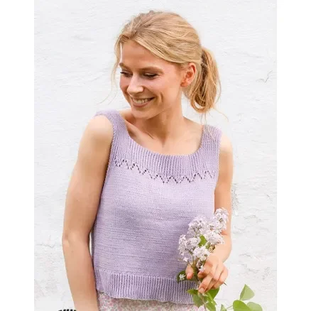 Spring Peak by DROPS Design – Topp Stickmönster str. S – XXXL Bästa pris