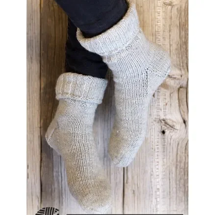 Rabatter Winter Wander by DROPS Design – Sockar Stickmönster str. 38/40 – 44/46