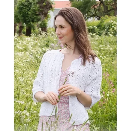 Lost in Summer Cardigan by DROPS Design – Cardigan Stickmönster str. S – XXXL Beställ nu