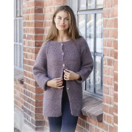 Simple Mind Jacket by DROPS Design – Jacka stickmönster str. S – XXXL Endast denna vecka
