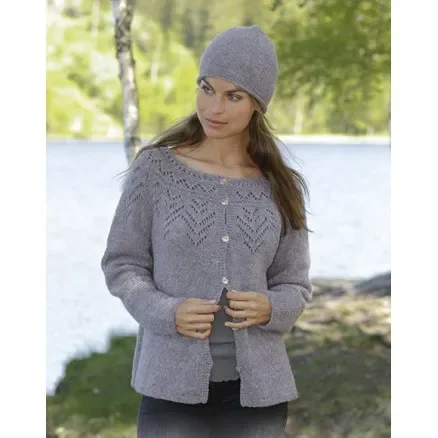 Agnes by DROPS Design – Mössa stickmönster str. S/M – M/L Premium