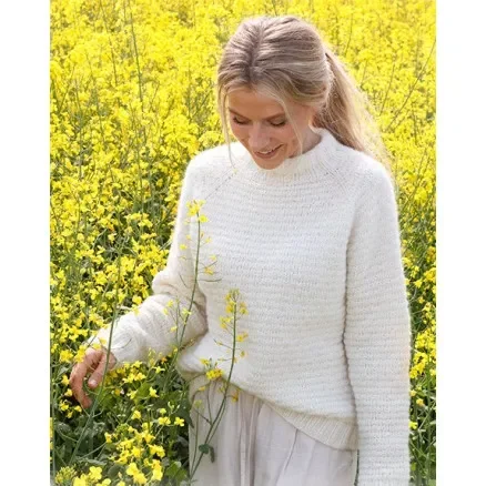 Provence Dream by DROPS Design – Tröja Stickmönster str. S – XXXL Begränsat antal