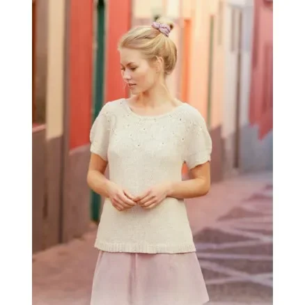 Dandelion Dreams by DROPS Design – Topp Stickmönster str. S – XXXL Trygg betalning