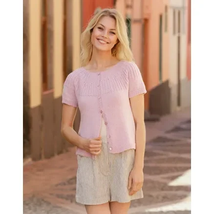 Expressleverans Soda Fountain Cardi by DROPS Design – Jacka Stickmönster str. S – XXXL