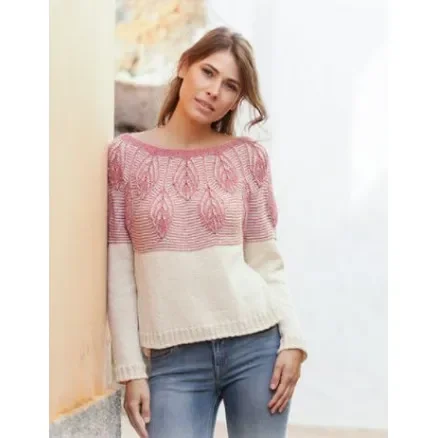 Trygg betalning Spring Harvest by DROPS Design – Tröja Stickmönster str. S – XXXL