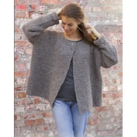 Willow Lane Jacket by DROPS Design – Jacka stickmönster str. S – XXXL Billigare