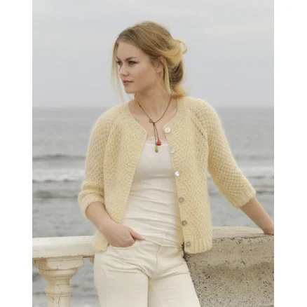 Expressleverans Le Conquet by DROPS Design – Jacka stickmönster str. XS – XXXL