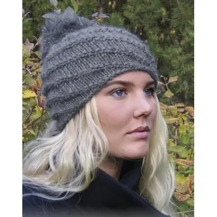 Prinsesse Mary Hue – Chinook by DROPS Design – Hue stickmönster str. S/M – L/XL Premium