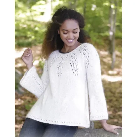 Nineveh Jumper by DROPS Design – Tröja Stickmönster strl. S – XXXL Begränsad tid