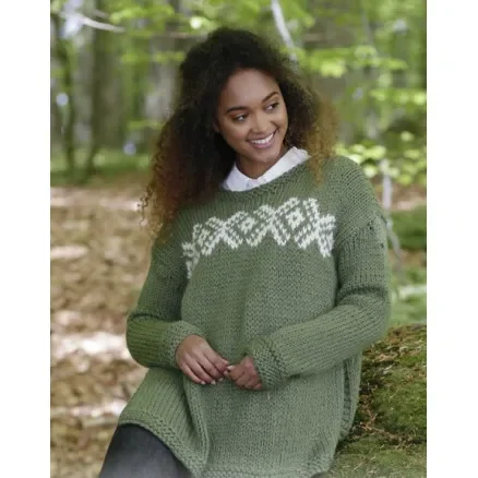 Endast idag Nordkapp by DROPS Design – Tröja Stickmönster strl. S – XXXL
