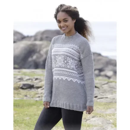 Vintermys by DROPS Design – Tröja Stickmönster strl. S – XXXL Säker betalning