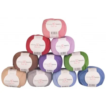 Infinity Hearts Rose 8/4 Garnpaket 11 Sommar – 10 st Endast idag