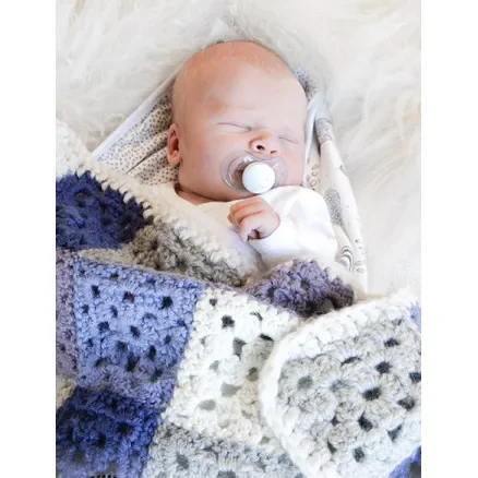 Baby Squares by DROPS Design – Baby Filt Virkmönster 65-74 cm Bästa pris