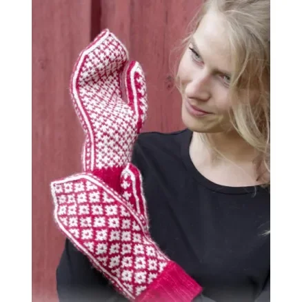 Populärt val  Christmas Magic Hands by DROPS Design – Vantar Virkmönster One-size