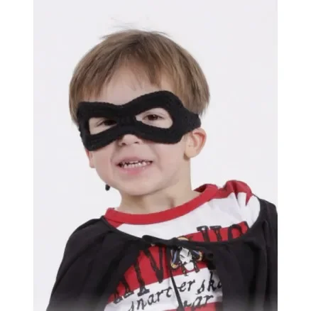 I lager Little Zorro by DROPS Design – Mask Virkmönster One size