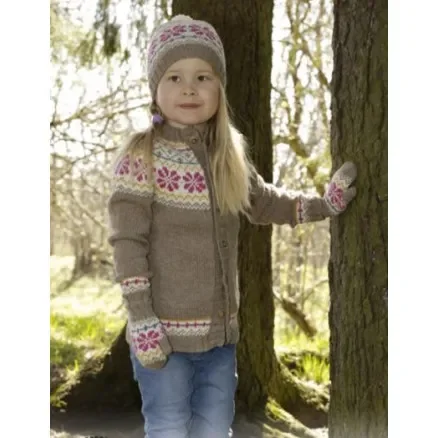 Prairie Fairy by DROPS Design – Jacka Stick-mönster strl. 3/4 – 11/12 år Populärt val