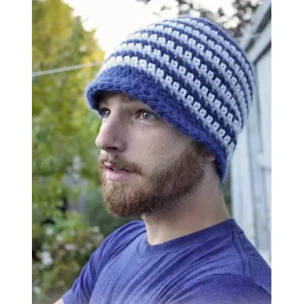 Daniel by DROPS Design – Mössa Virk-mönster strl. 3/5 år – L/XL Beställ idag