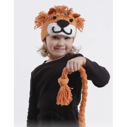 Nala by DROPS Design – Pannband Virkmönster strl. 1/2 år – 9/10 år Extra rabatt