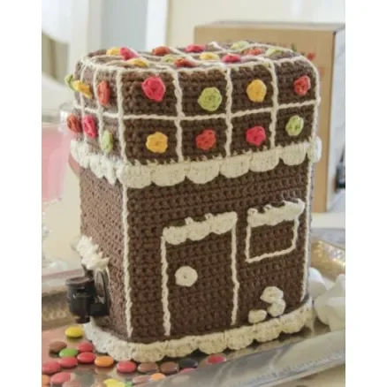 Billigare A Toast to Christmas! by DROPS Design – Vinkartongsöverdrag Virk-mönster 21 cm
