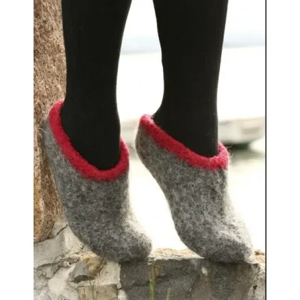 Populärt val Fairy Toe by DROPS Design – Tofflor Stick-mönster strl. 35/37 – 43/44