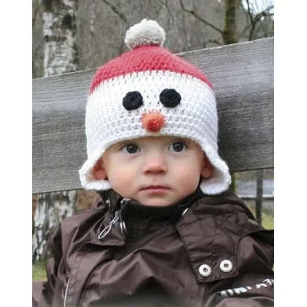 Reapris Carrot Nose by DROPS Design – Mössa Virk-mönster strl. 6/9 mån – 9/10 år
