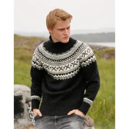 Reapris Neville by DROPS Design – Sweater Stick-mönster str. S – XXXL