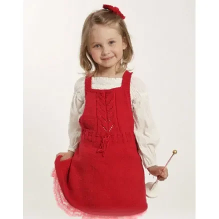 Sweet Alice by DROPS Design – Klänning Stick-mönster str. 1/3 mån – 5/6 år Populärt val