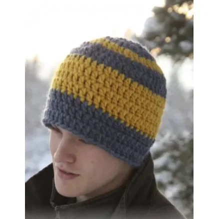 Kalle by DROPS Design – Mössa Virkmönster strl. 3/5 år – Voksen Säker betalning