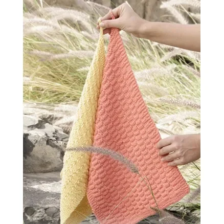 Billig Brick Road by DROPS Design – Handdukar Stick-mönster 31x45 cm