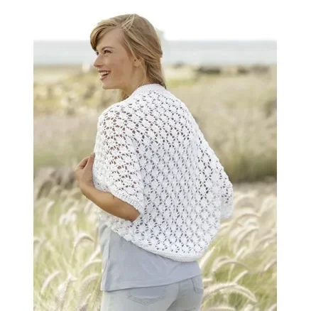 Always Cute by DROPS Design – Bolero Stick-mönster strl. S – XXXL Rabatter