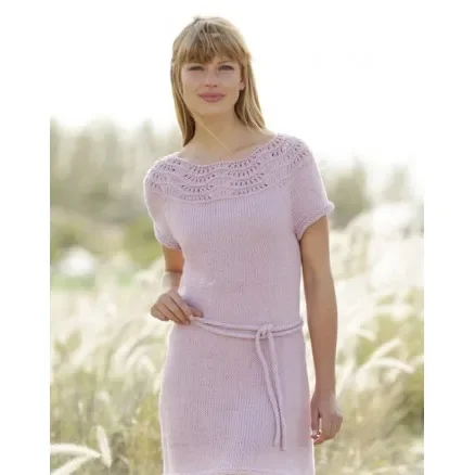 Beställ nu Cornelia by DROPS Design – Klänning Stick-mönster str. S – XXXL