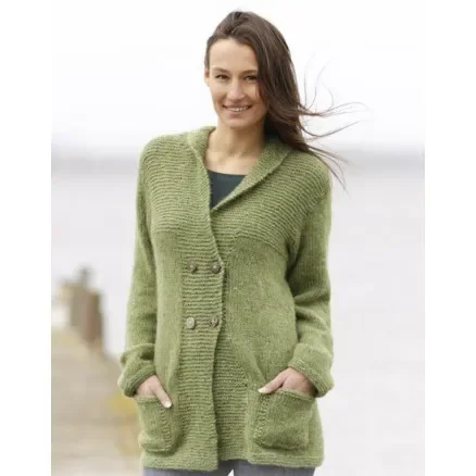Autumn Forest Jacket by DROPS Design – Jacka Stick-opskrift strl. S – XXXL Bästa pris
