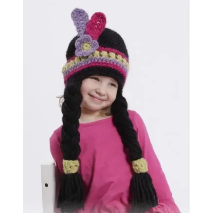 Little Alawa by DROPS Design – Mössa Virkmönster strl. 1/2 år – 9/10 år Snabb frakt