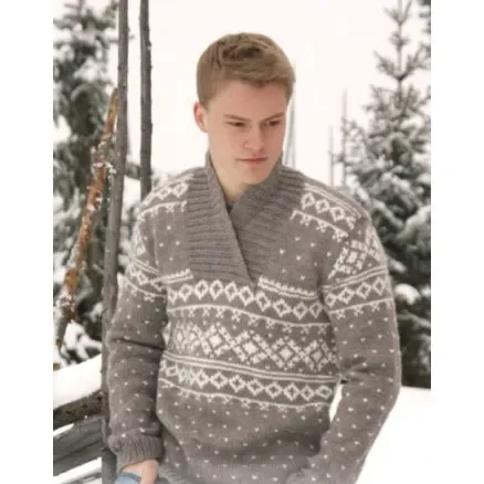 Simon by DROPS Design – Tröja Stick-mönster strl. XS/S – XXXL Populär